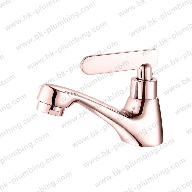 Cheap Deck Mounted Zinc Single Lever Chrome Plate Single Cold Water Basin Laboratory Faucet For Bathroom Bacia torneira