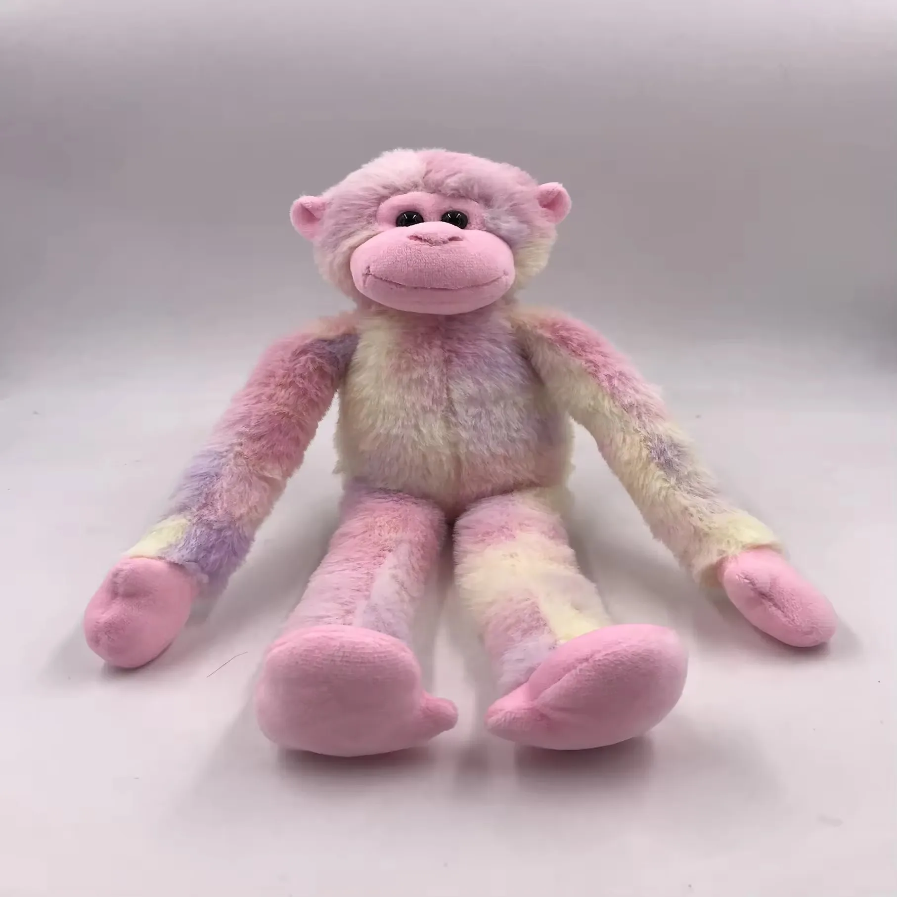 Rainbow monkey toy stuffed plush toy custom plush toy