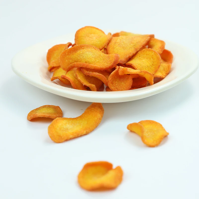 Wholesale Food manufacture dried vegetable chips carrot dry vegetable