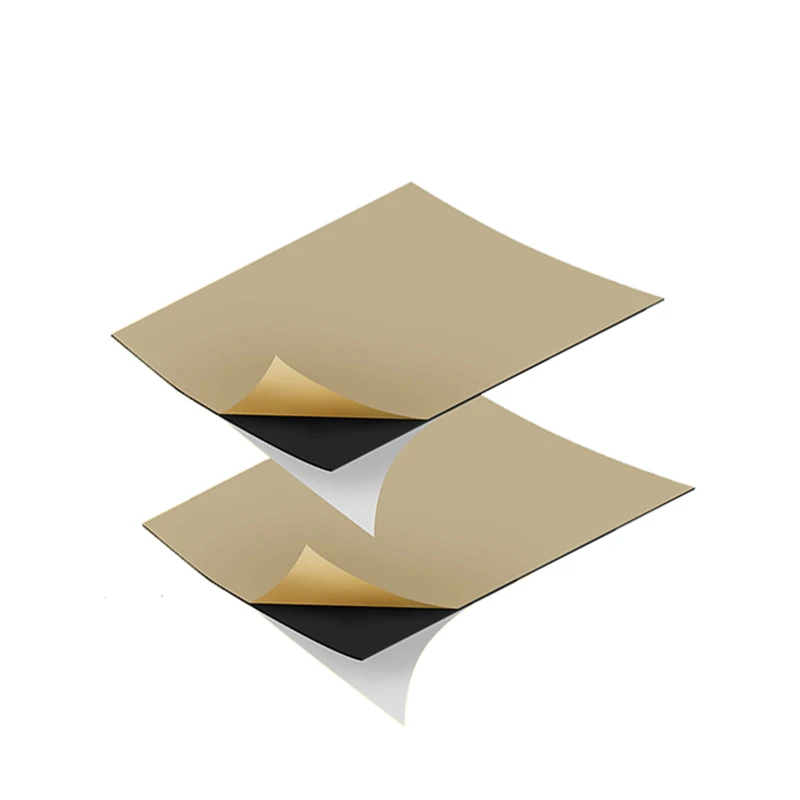 Damping double-sided self-adhesive soundproof mat, indoor KTV sound insulation board, wall and ceiling material for bedroom