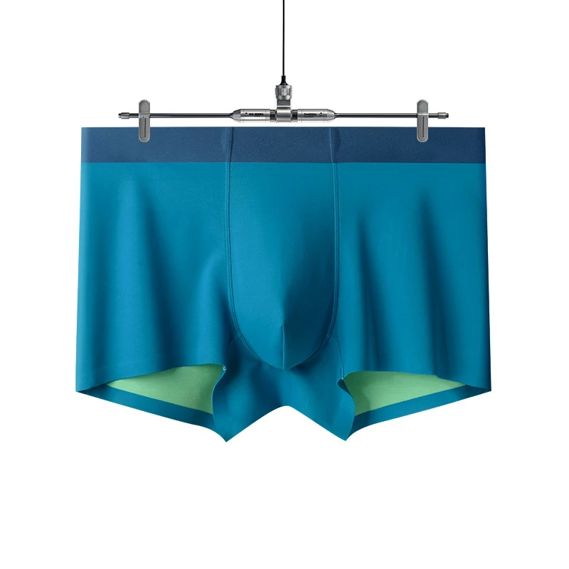 Новый Материал 100S Lenzing модальный 190gsm бесшовные шелковые трусы-боксеры нижнее белье