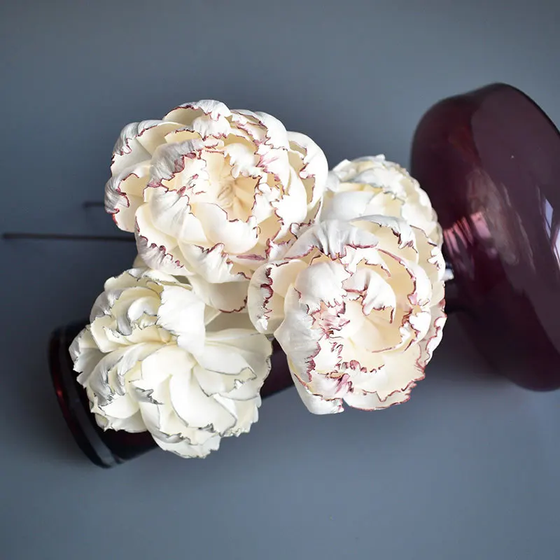 Sora flower peony 6cm no fire aromatherapy diffused flower cane aromatherapy dried flower factory direct sales
