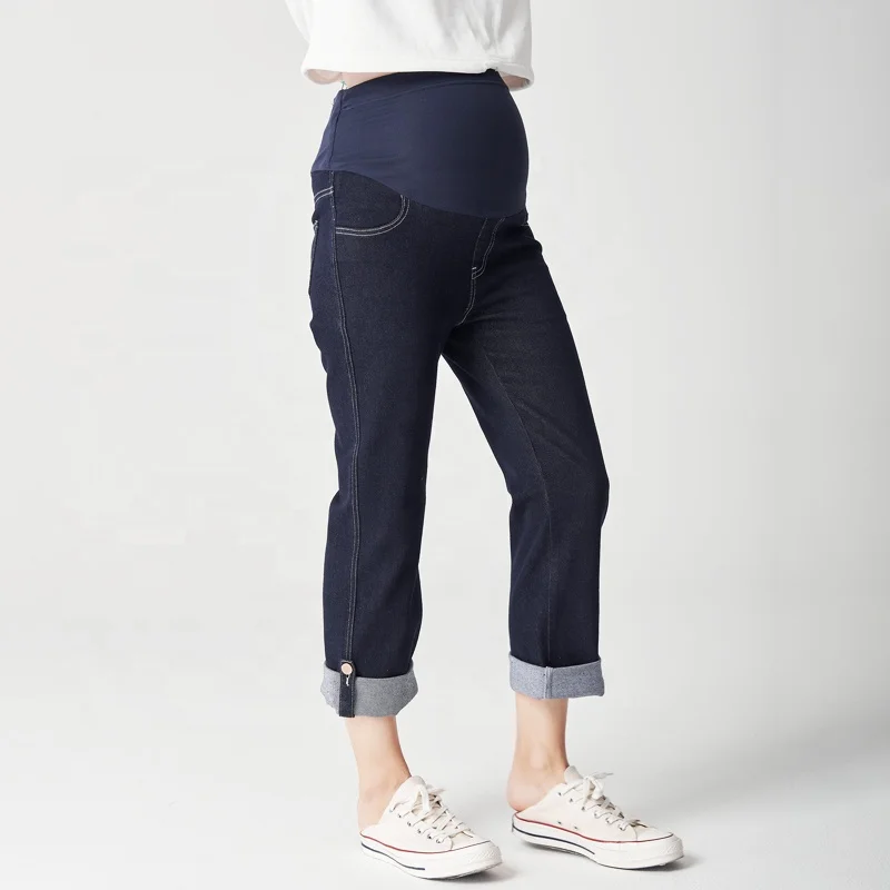 Fashion Soft Adjustable Elastic maternal pant Maternity Clothing Jeans For Pregnant Women