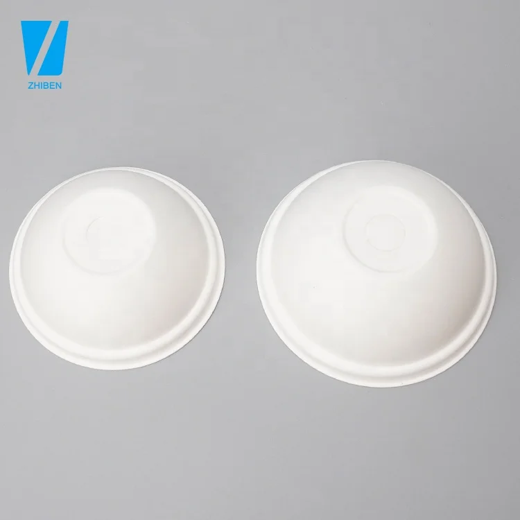 Factory Wholesale Eco Friendly 80mm  90Mm Dome Take Away Sugarcane Pulp 100% Biodegradable Paper Cup Lids  For Tea Coffee