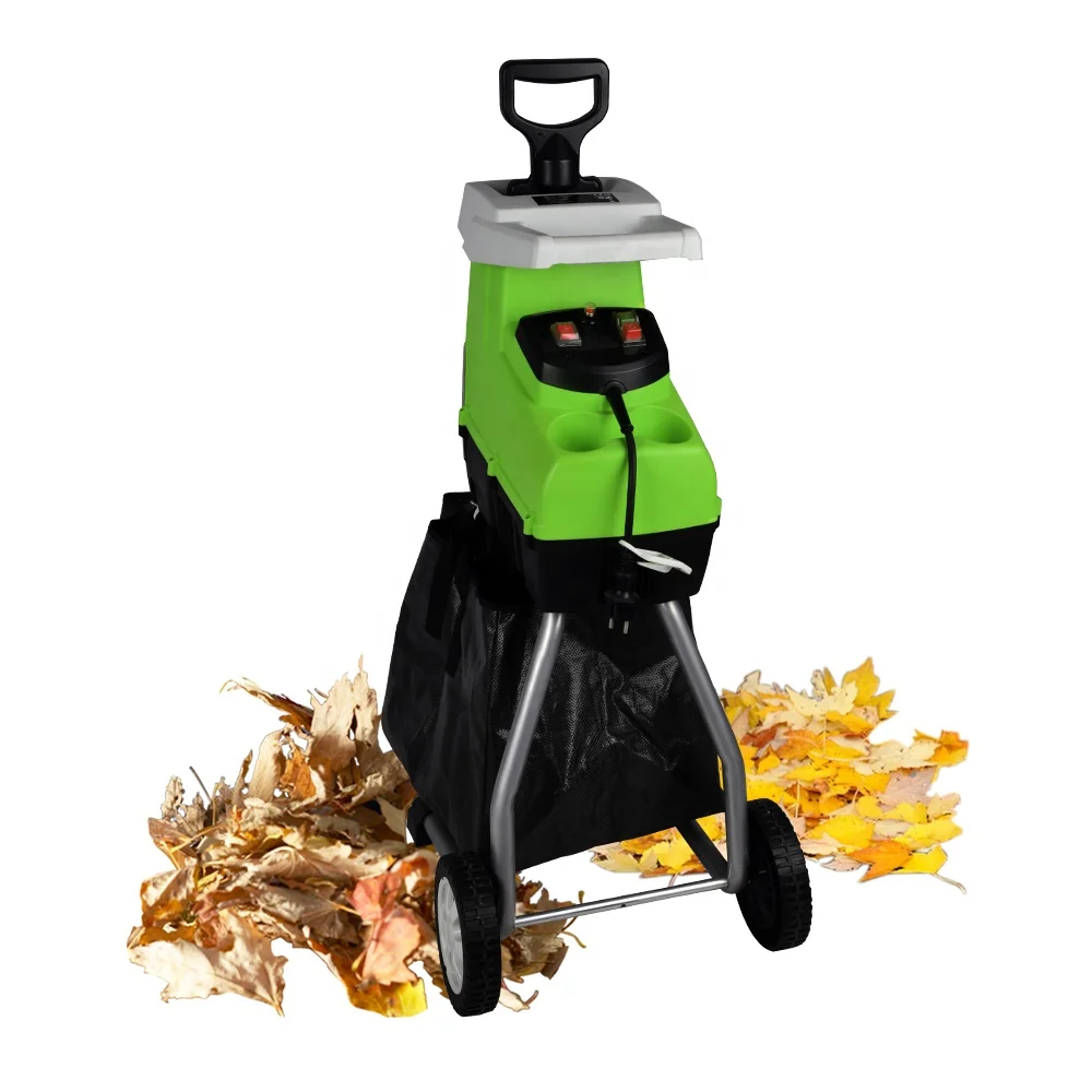 
Vertak Garden 2800W Big Collecting Bag Wood Cutter Shredder Electric Leaf Chipper Shredder Machine 