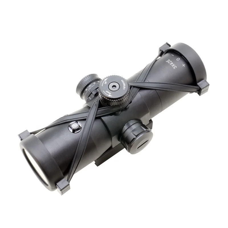3X42 Prism Telescopic scopes Laser sight Scope