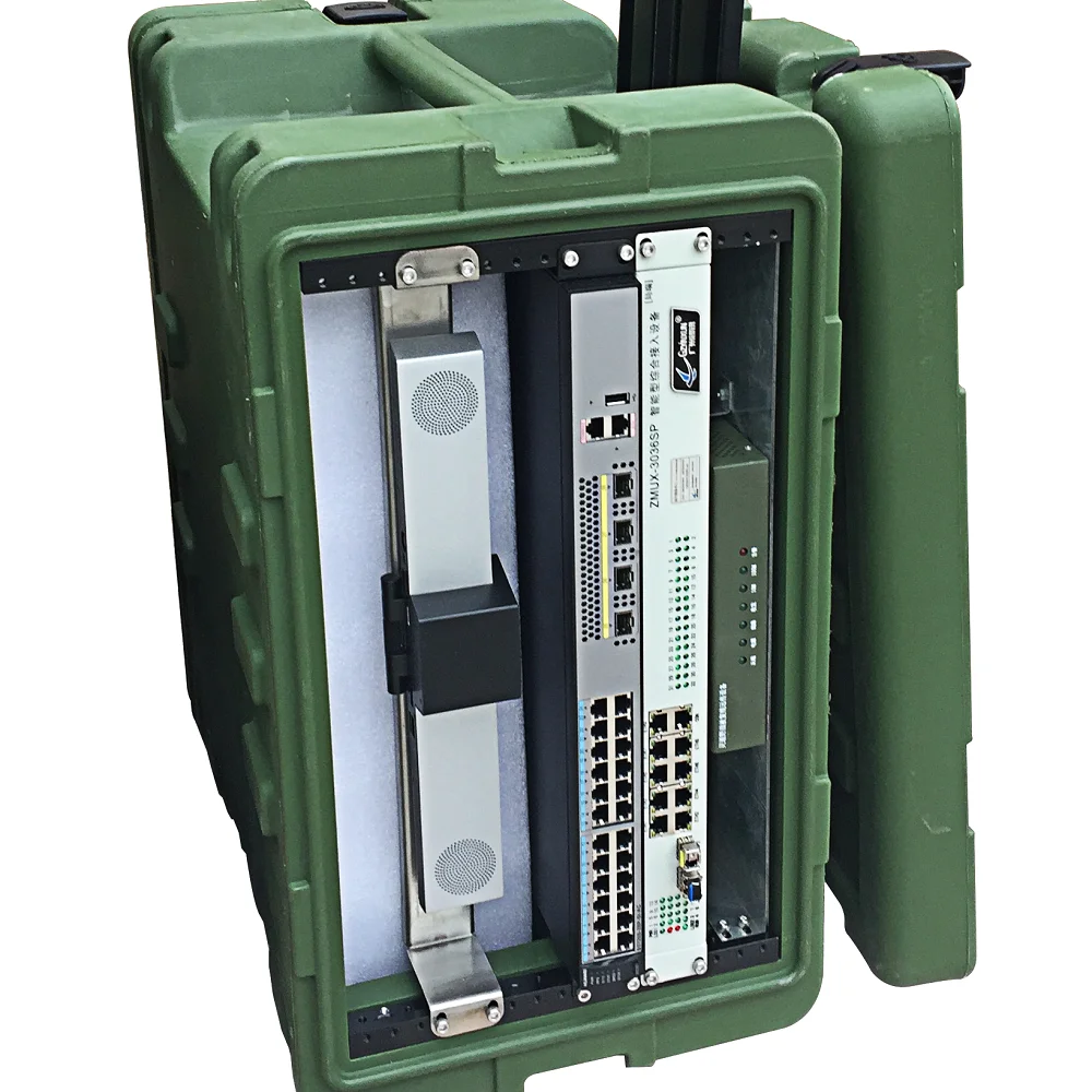 Tricases MILIT-safety equipment case rotational molded rack case