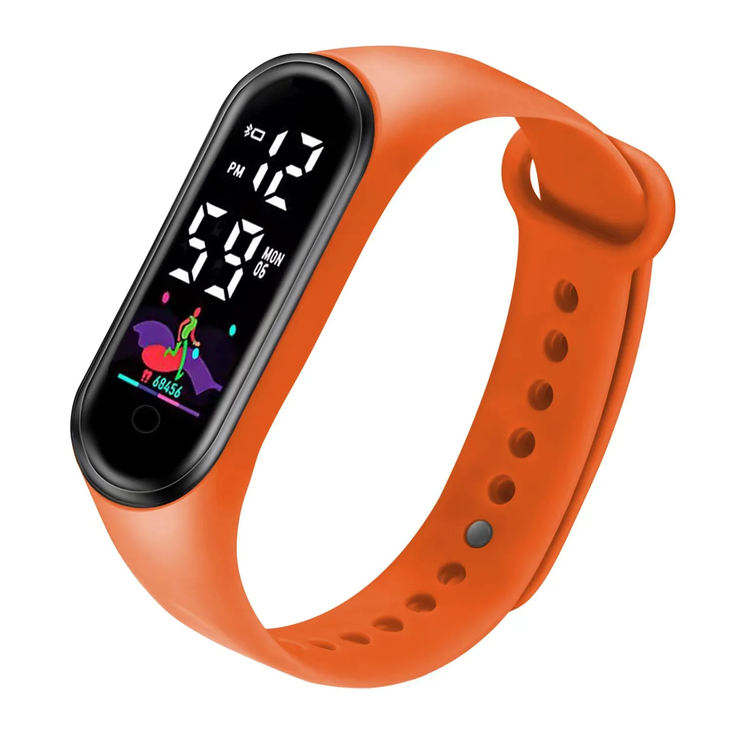 Cheapest Waterproof Smart Touch Screen Children Digital Led Watches Cartoon Student Sports Kids Watch Birthday Gifts