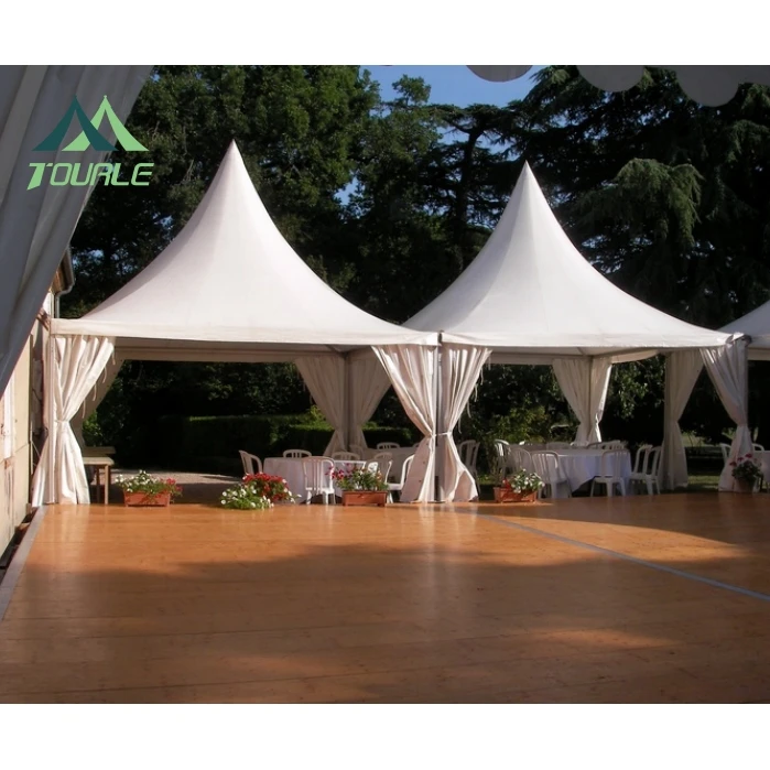 outdoor arabian 3X3 4X4 5X5 10X10 Outdoor Canvas Hexagon gazebo steeple  Pagoda event tent
