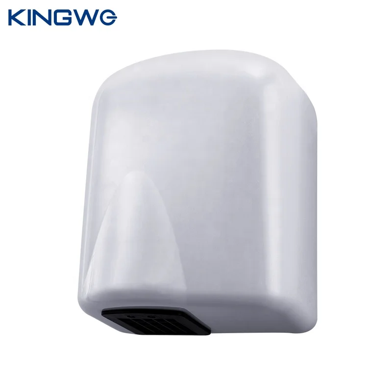 Commercial Household Low Noise Electrical ABS White Portable Automatic Sensor Hand Dryer