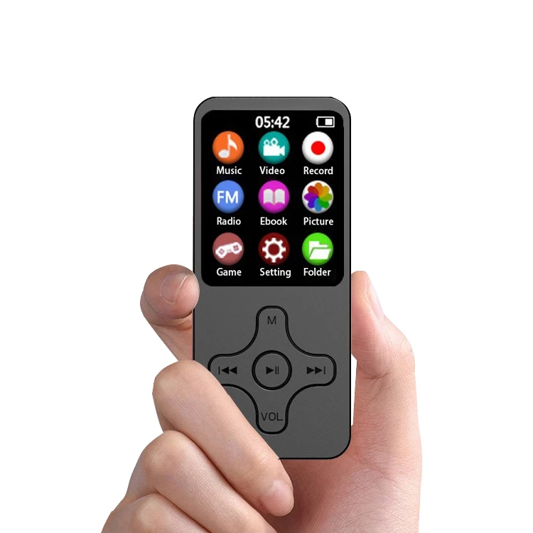 Custom digital mini audio reproductor multimedia mp3 music player portable walkman