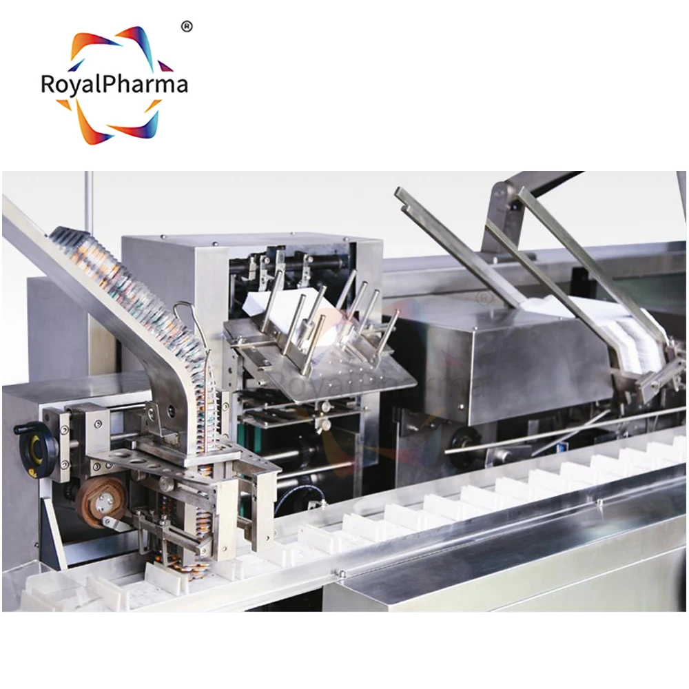 ZH120 RoyalPharma Horizontal Multivitamin Tablets Blister Automatic Cartoner