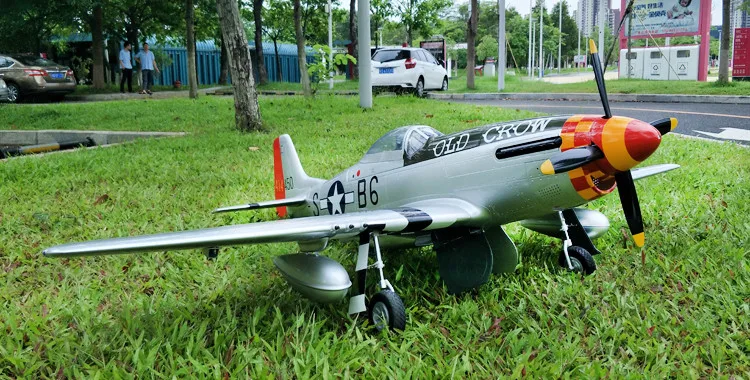  Модернизированный P-51 Mustang 20CC RC модель