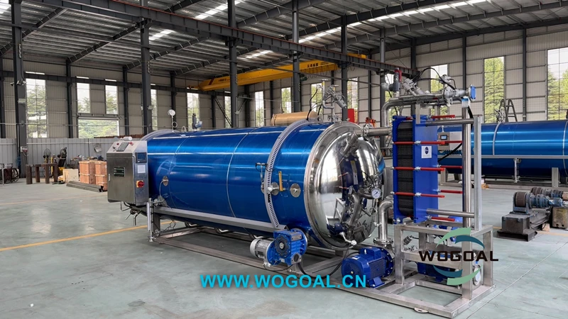 Hot sale glass bottles tin cans retort machine autoclave sterilizer