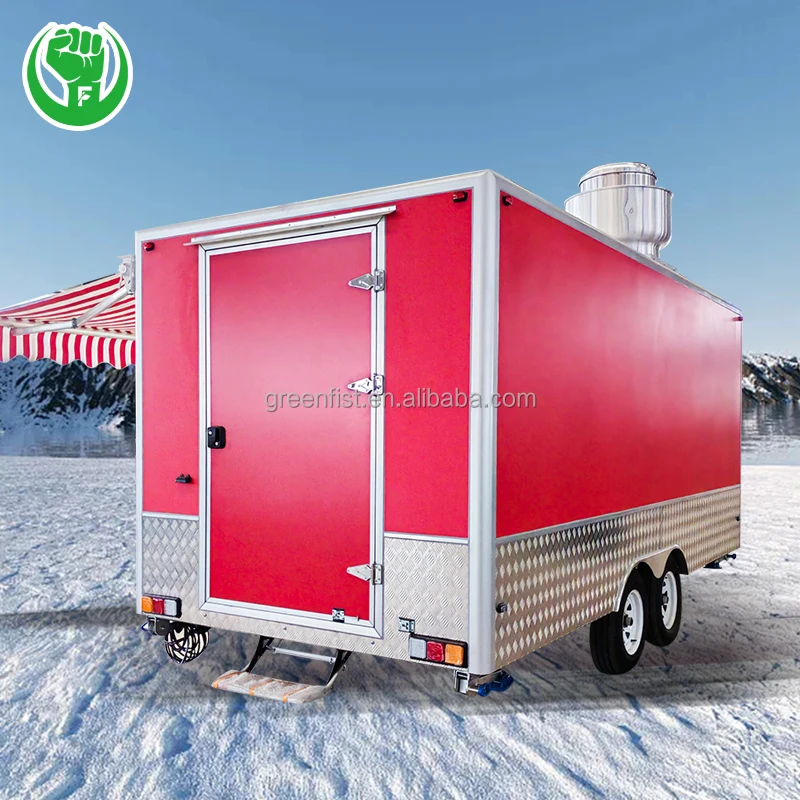 16ft mobile red worldwide tiny pepsi seafood snowball concession trailers