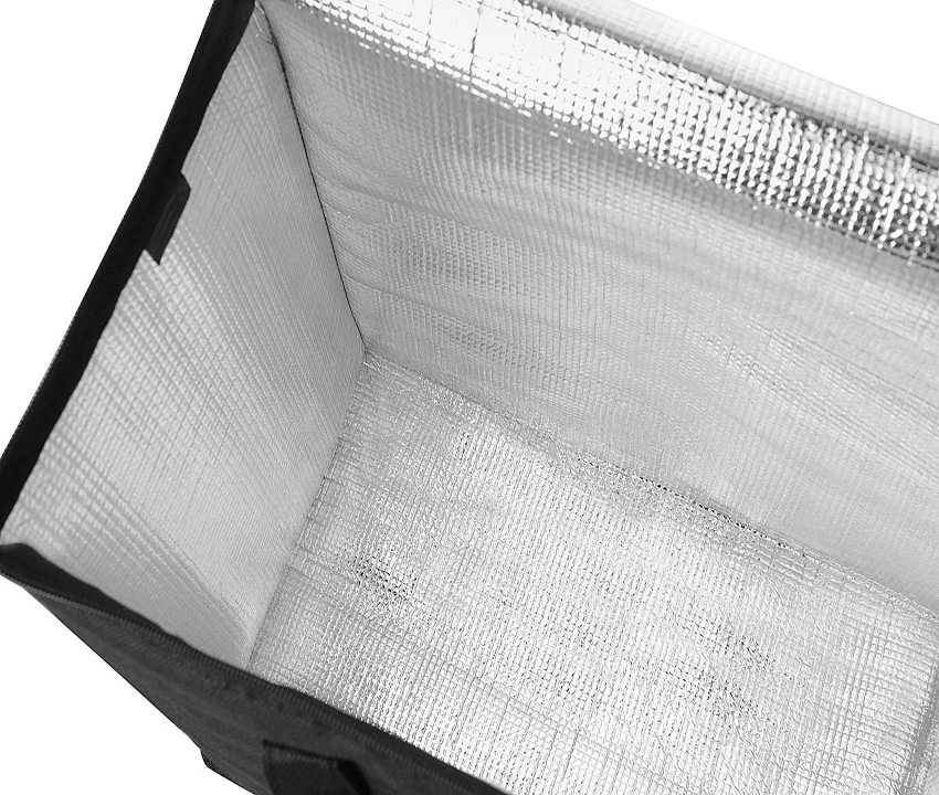 Non-Woven Insulated Tote Bags, Hot and Cold Lunch Bag Cooler Box , Perfect  Work, school, Office,picnic