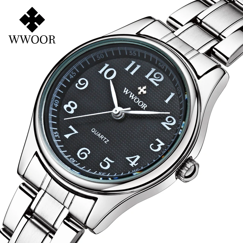 Classic Model Fashion Brand Womens Quartz Wrist Watches Luxury Stainless Steel Business Sport Dress Watches For Ladies Clock