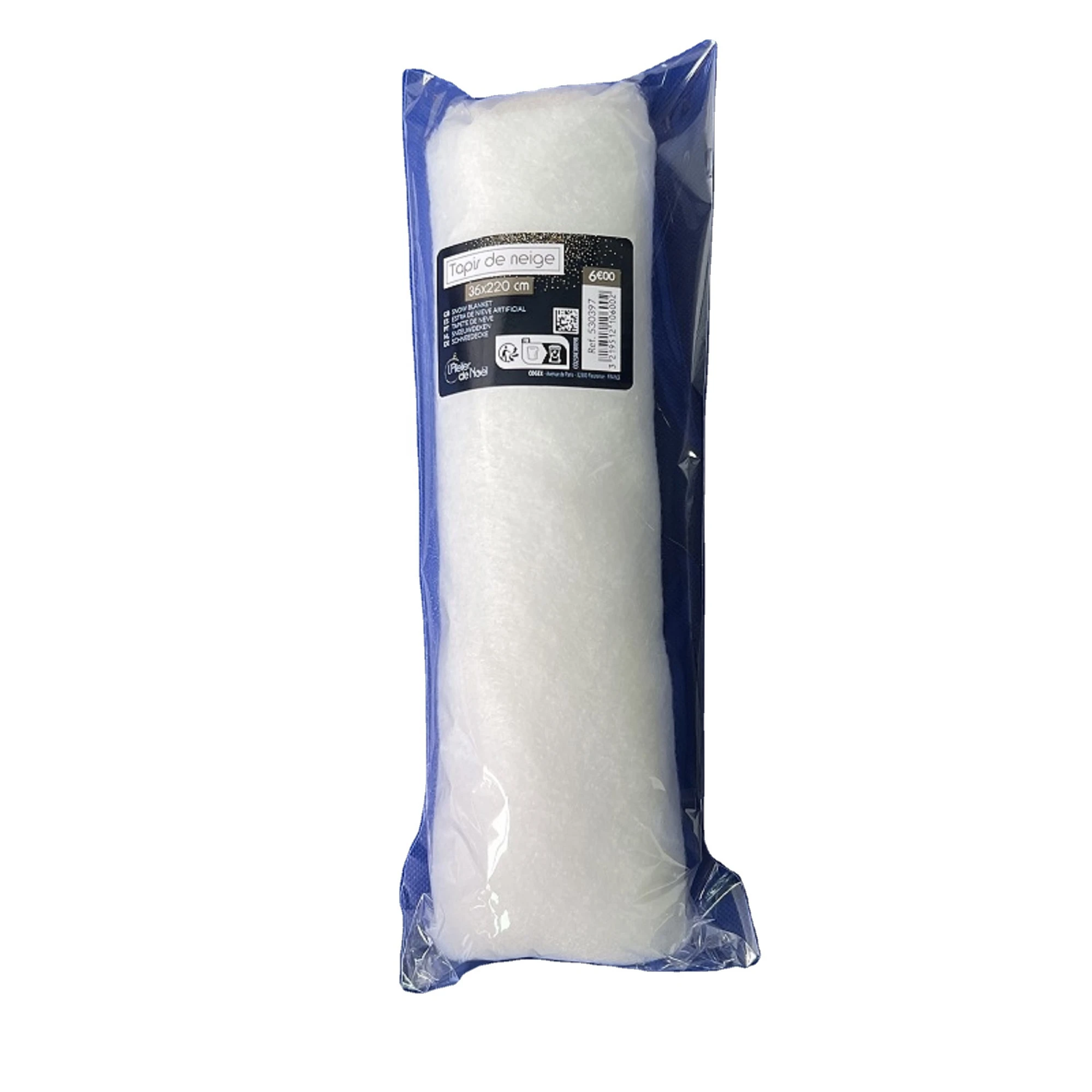 36x220 см искусственный снег одеяло рулон для рождественских украшений