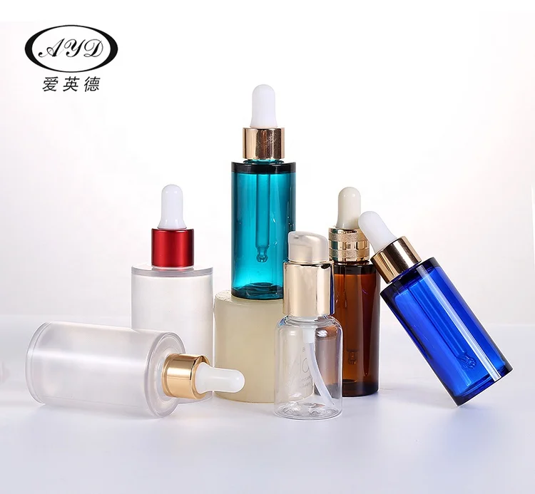 Canada medicine plastic food grade material 10ml 20ml 30ml 40ml 50ml 60ml 80ml 100ml dropper bottles for oil cosmetics medicine