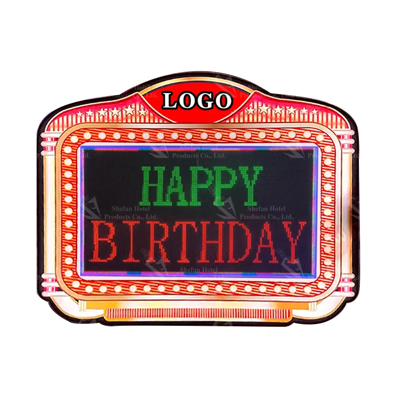 night club signs message scrolling led display modules wifi programmable led message board