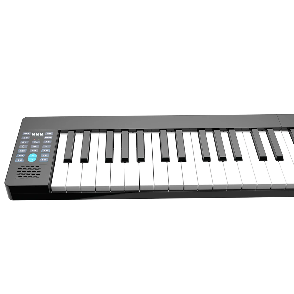 Bluetooth Foldable Piano Keyboard For Travel  Full Size Folding Piano Keyboard Electric Piano