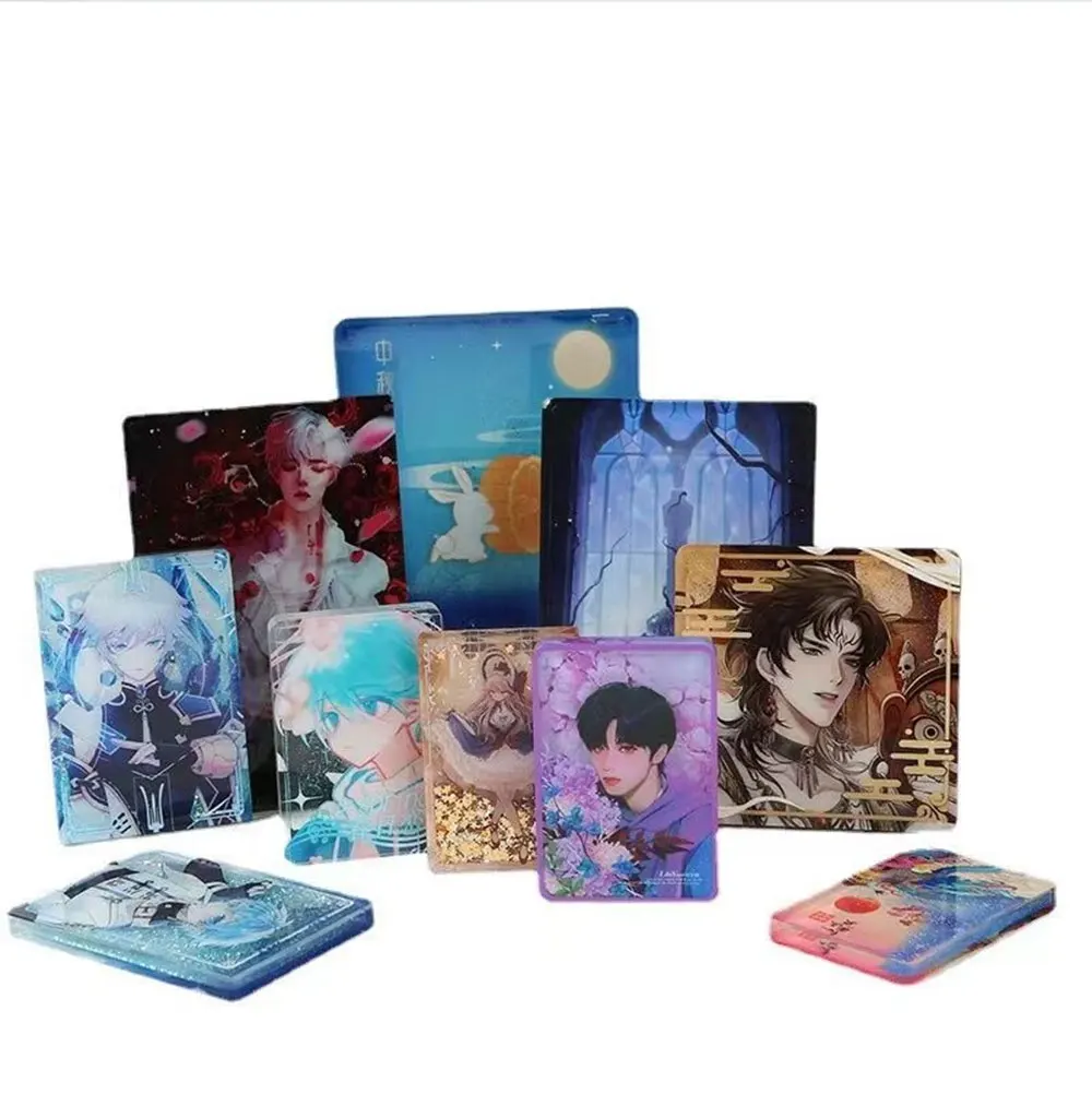 2024 Wholesale by manufacturers Hot Selling anime star acrylic standee quicksand acrylic standee custom