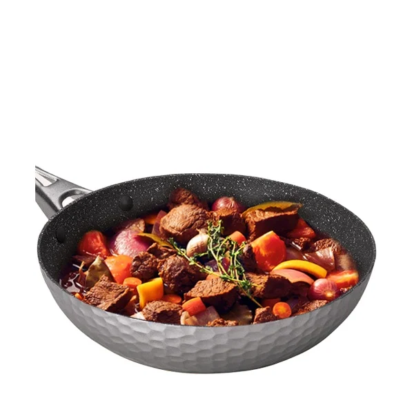 Free Samples Non-stick cookware no oil Frying Pan Grilled For Induction Cooker on sale