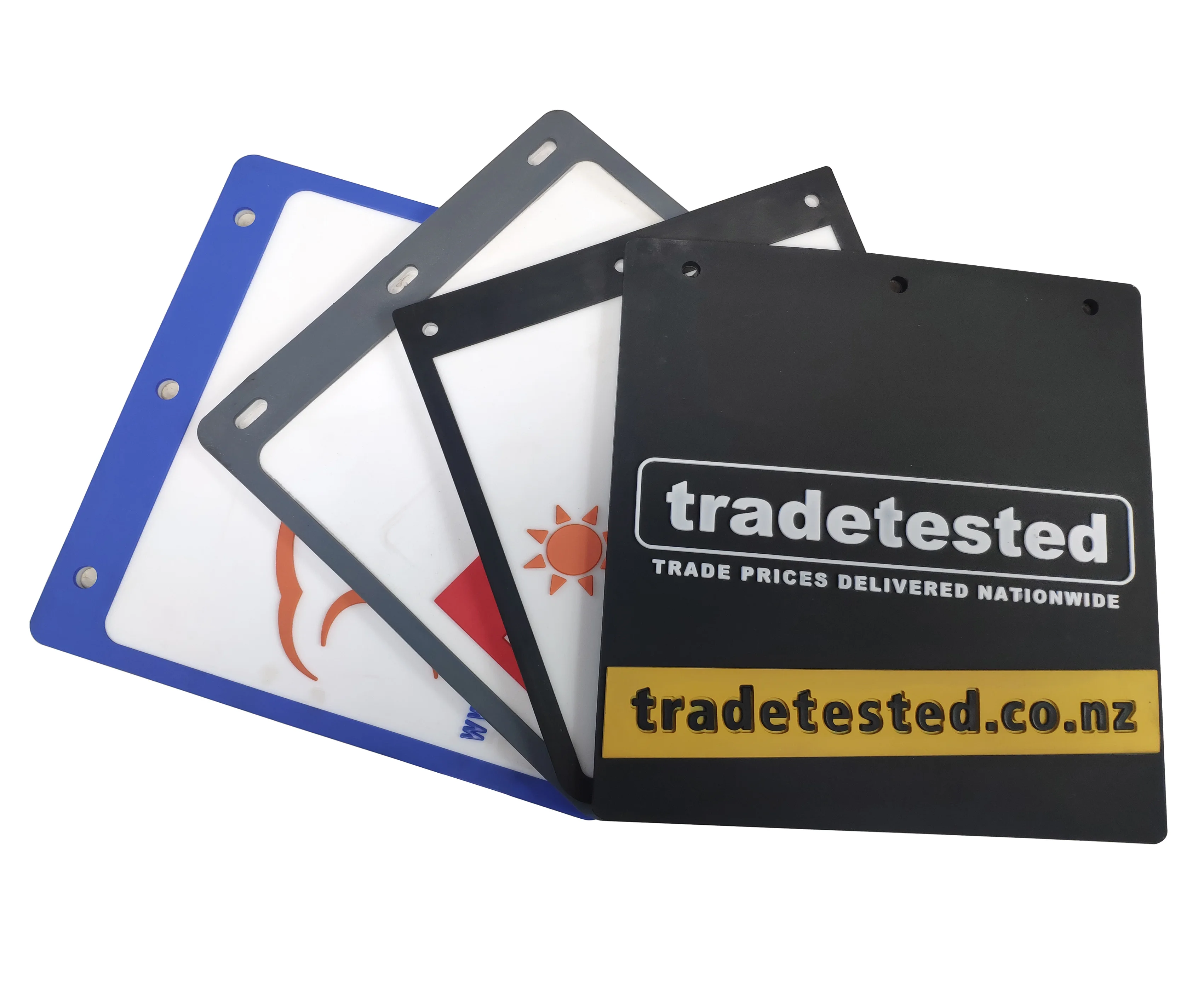 Semi Truck Accessories of Chinese Factory Logo Custom Rubber&Plastic Material Trailer Mud Flap