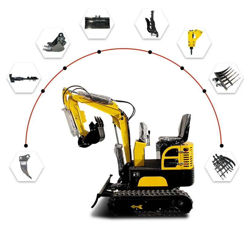 Kubota двигатель мини-экскаватор Ce/Epa/ Euro 5 компактный и аксессуары заводская цена