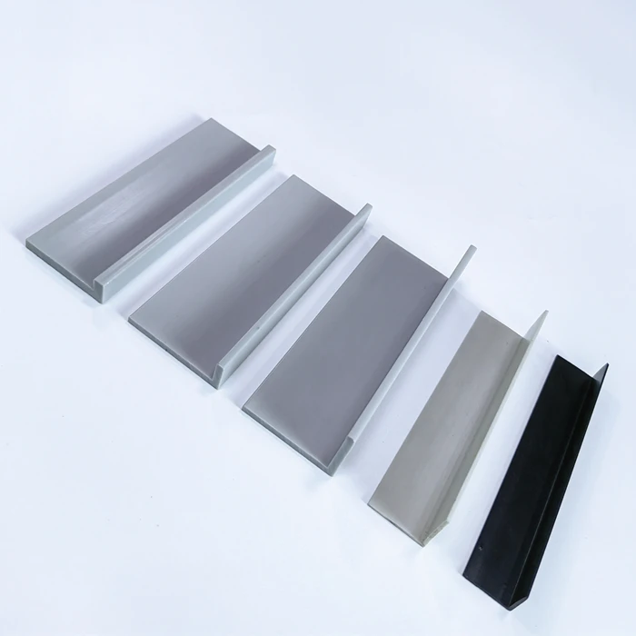 90 degree angle PVC plastic L Shape Corner Tile Edge Trim Decorative Profile Strips For Tiles Corner