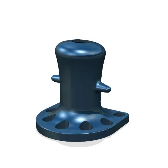 
Marine 10T- 200T cast iron single bit head bollard single pillar bollard 300T on request 