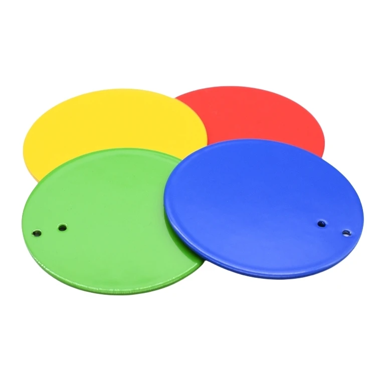 Jiyan Factory Oem Customized Stainless Steel Painted Round Spacer Plate Color Anodized Aluminum 6061 7075 CNC Parts