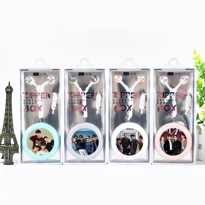 Thai star F4 BRIGHT-WIN Headphone Set Portable Wired Headphone Noise Reduction Music Headphone in-earphone