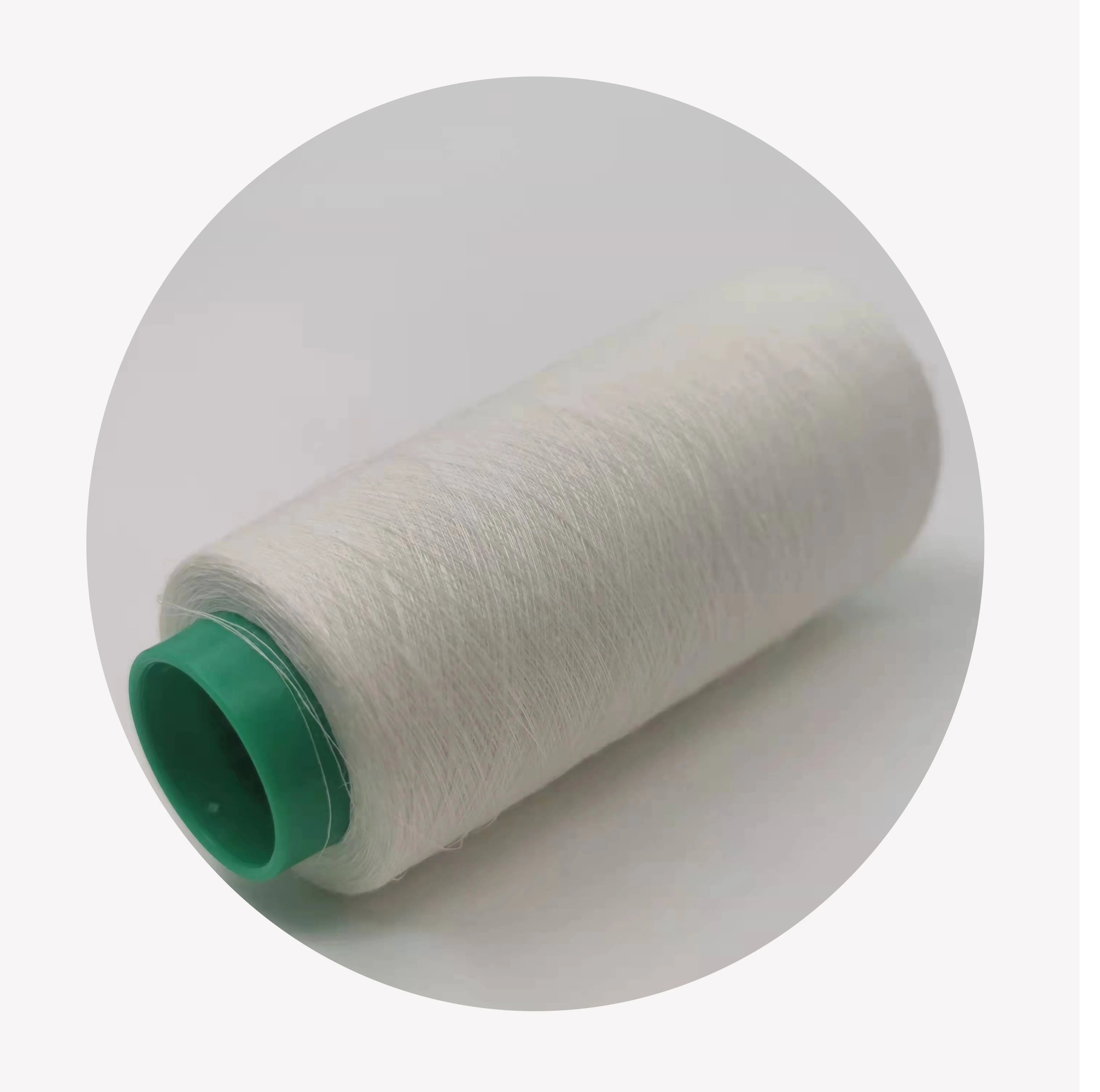 pure anti bacteria bleached color linen yarn for weaving and knitting