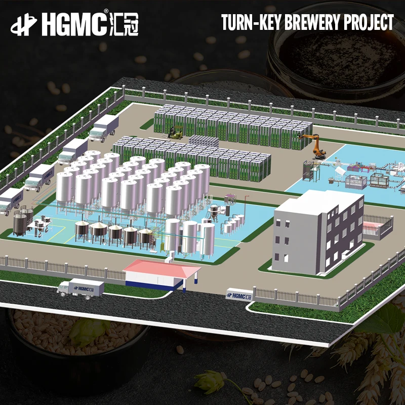 craft beer brewing equipment 2000l turnkey project of brewery