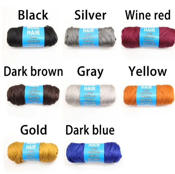 Acrylic bulk yarn wholesale 100% high bulk acrylic fancy yarn