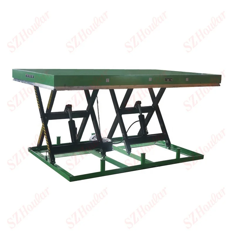4 tons heavy duty scissor lift table 6 tons hydraulic lift table manufacturer lift table supplier large platform