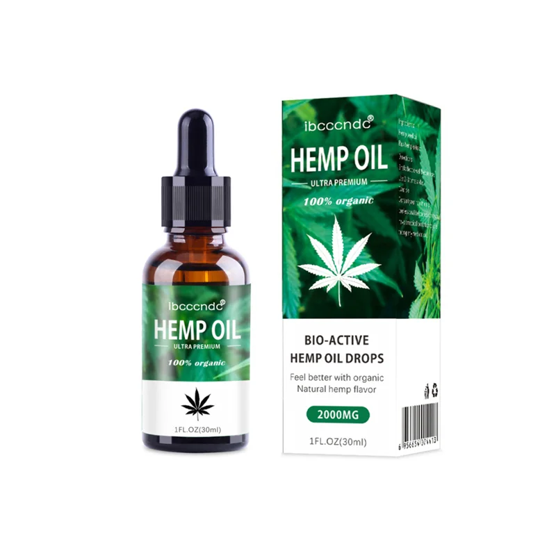 Wholesale In Stock Organic Hemp Message Oil 1000mg/15ml CBD Oil
