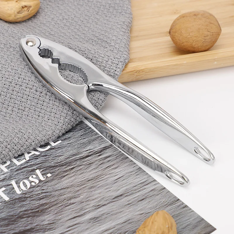 Zinc Alloy Nutcracker Chestnut Clip Wallnuts Crabs Opener Stainless Steel Hard Sheller Plier Table Kitchen Tool