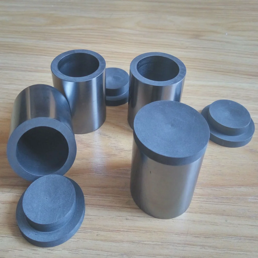Factory Custom High density High pure Graphite Crucible for Gold Melting refining