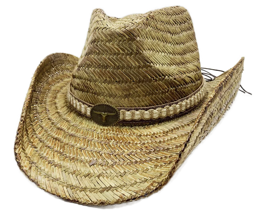 Summer Beach Travel Big Floppy Unisex Cowboy Hat Wholesale Paper Wide Brim Straw Hats