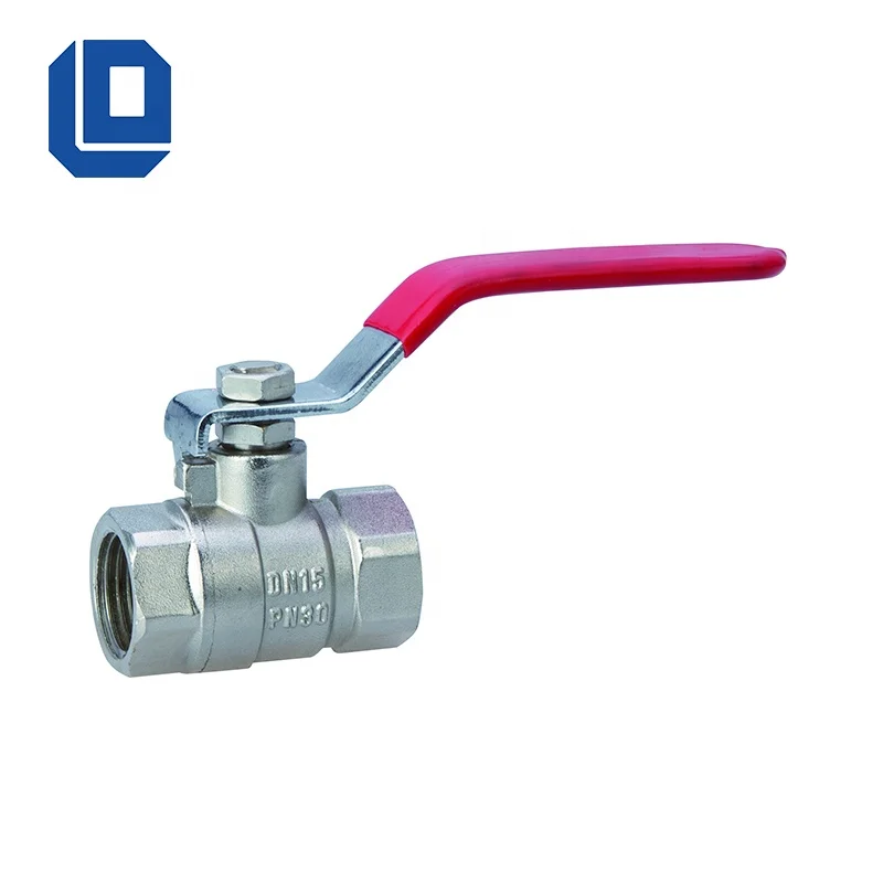 Brass BALL VALVE with High Quality Iron Handle Female x Female