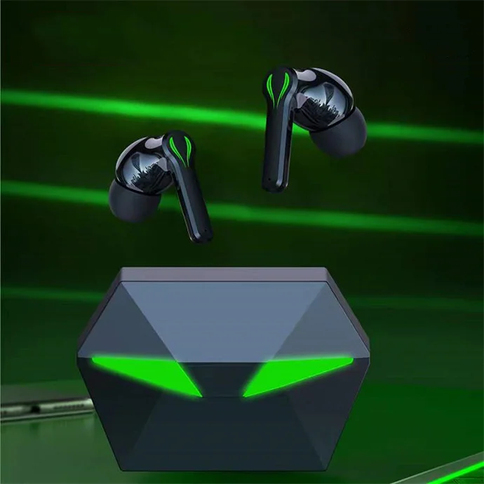 TWS Gaming Headset Wireless in Ear Headphones Bluetooths Hands-free Earbuds Gamer Earphone for Samsung Xiaomi Redmi IPhone