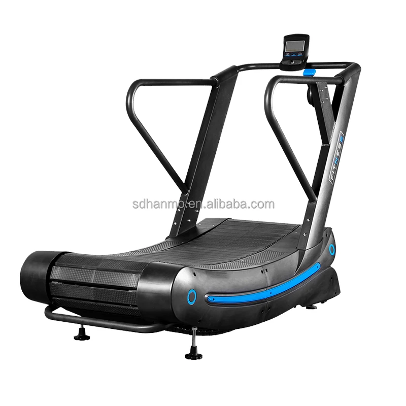 New Model Commercial Self-generating Air Runner Fitness Curved Treadmill No Power Curve Treadmill