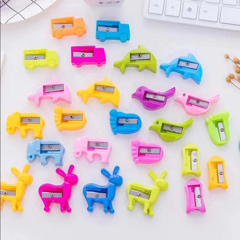 Хит продаж дешевая точилка для карандашей в форме животных Механическая ножей