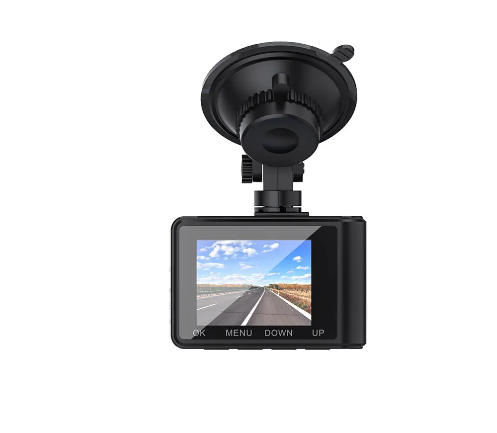 Newest Dual Lens 4K Driving Dashcam with 1080P Rearview camera and WIFI remote control