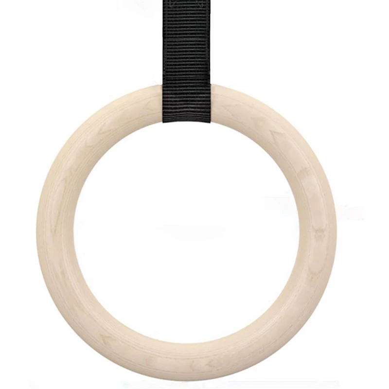  Высококачественные деревянные гимнастические кольца 28 мм