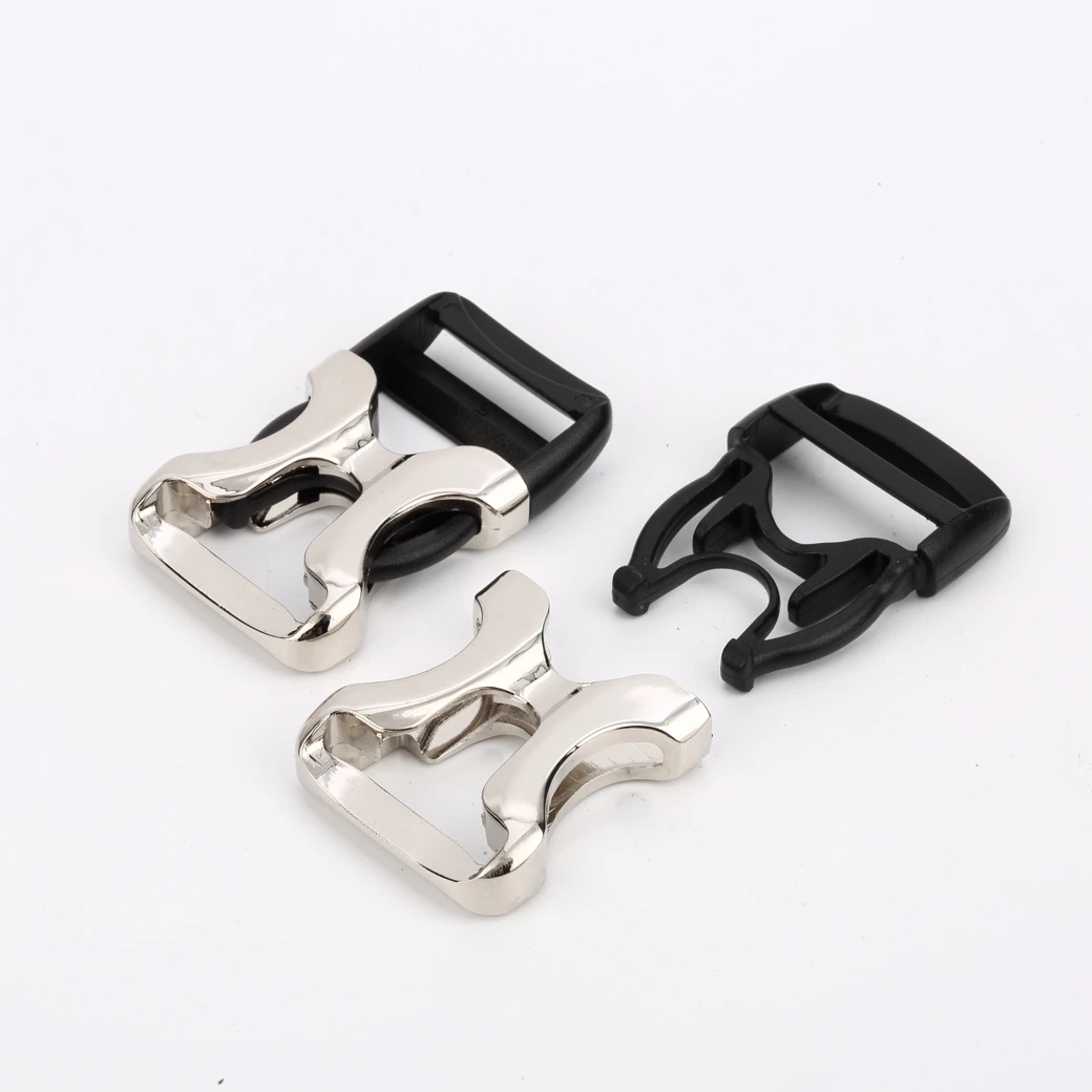 20mm metal quick release buckle alloy steel bag clothes accessories side buckle