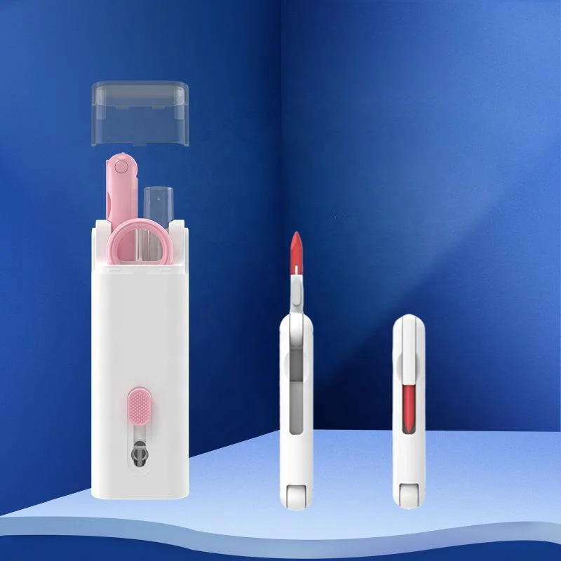 Wholesale Hot Selling Multi-function 7-in-1 Earphone Cleaning Tool Computer Keyboard Cleaner Brush Kit