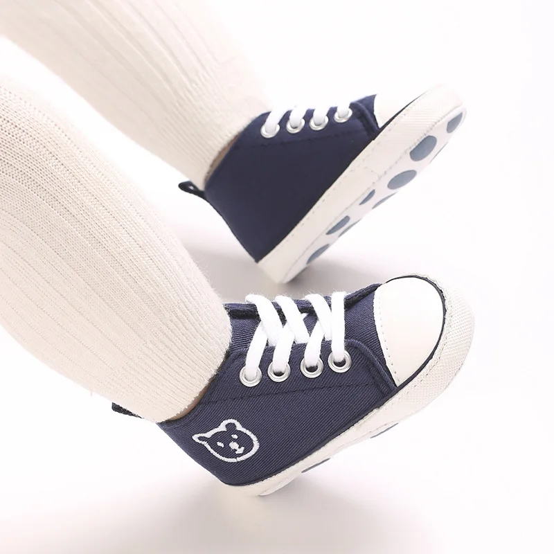 Ready to Ship Autumn 0-12 Months Fashion Casual Sports Style Walking Shoes Newborn Boys and Girls Soft Soled Baby Shoes Toddler